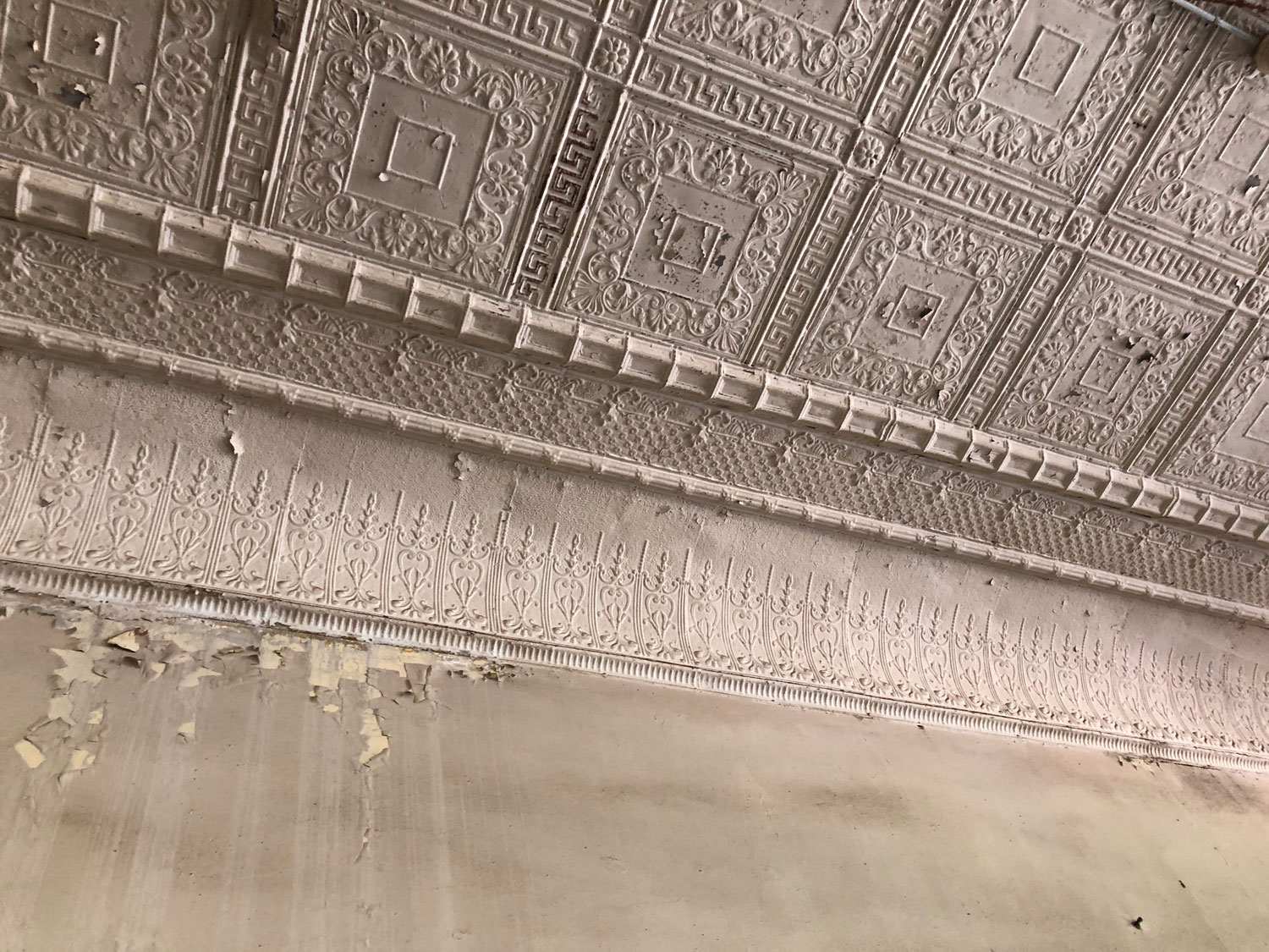 John's Shoe Hospital Ceiling