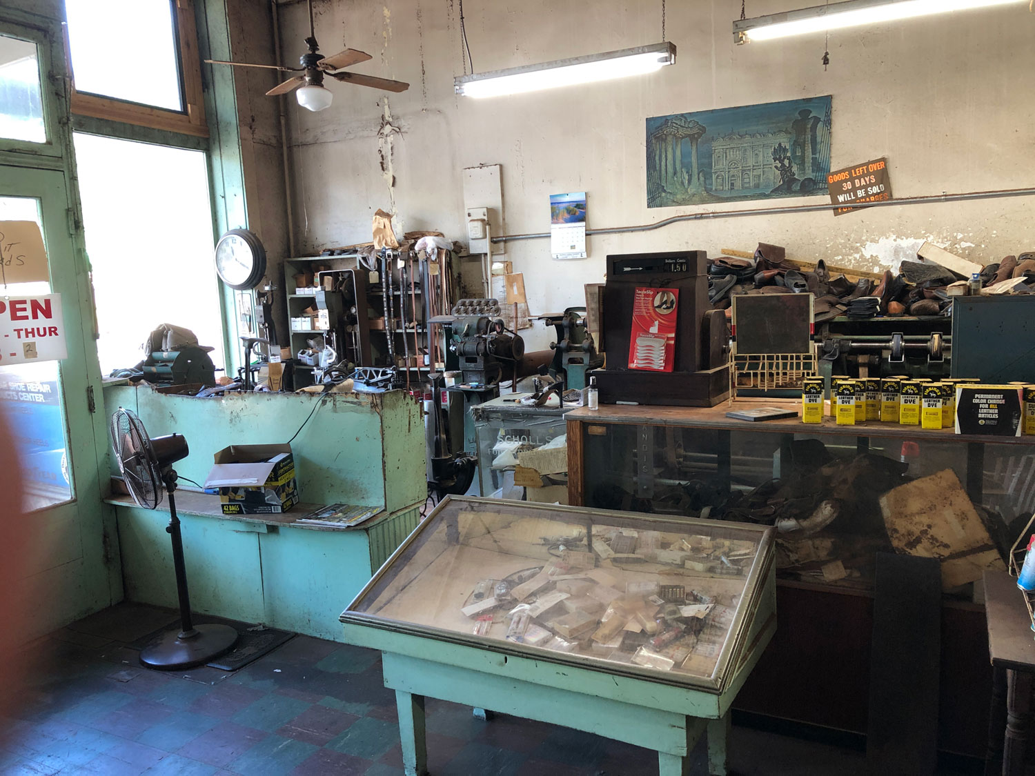 John's Shoe Hospital Inside Front