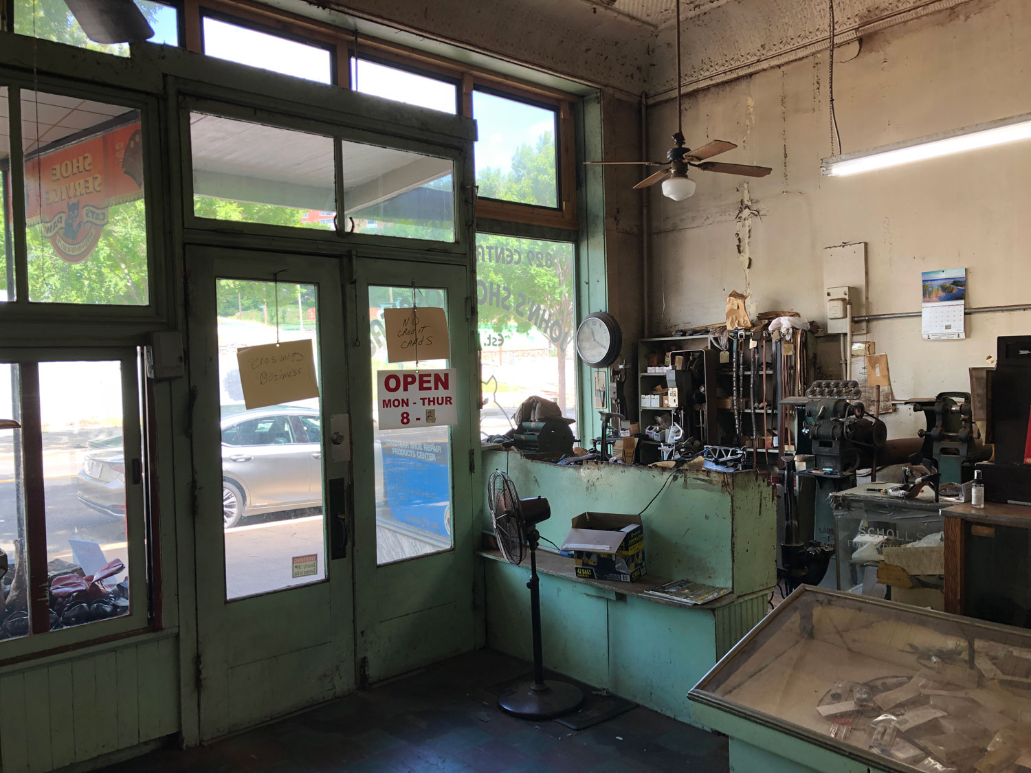 John's Shoe Hospital Entry